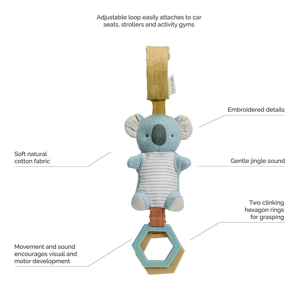 Bitzy Bespoke™ Ritzy Jingle Attachable Travel Toy - Picture 3 of 5